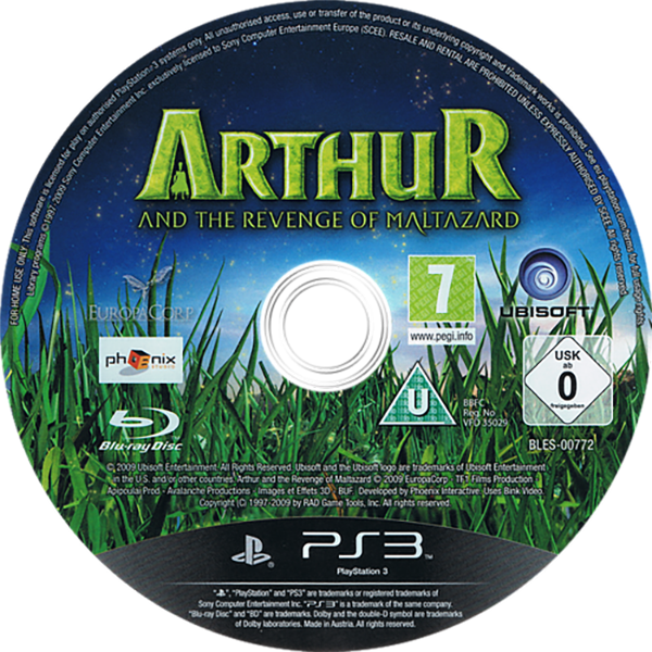Arthur and the Revenge of Maltazard — support-texture (EU)