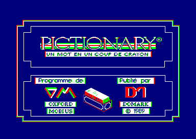 Pictionary - The Game Of Quick Draw — sstitle (FR)