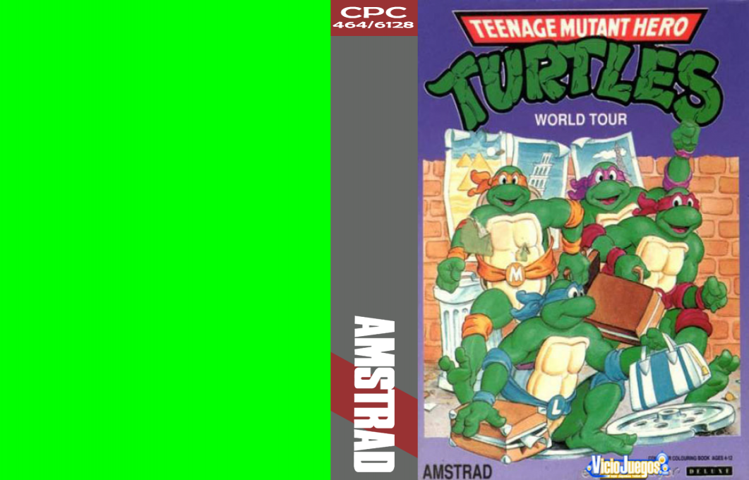 Teenage Mutant Hero Turtles World Tour — box-texture (EU)