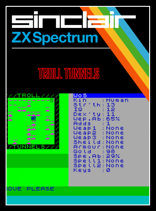 Troll Tunnels box art