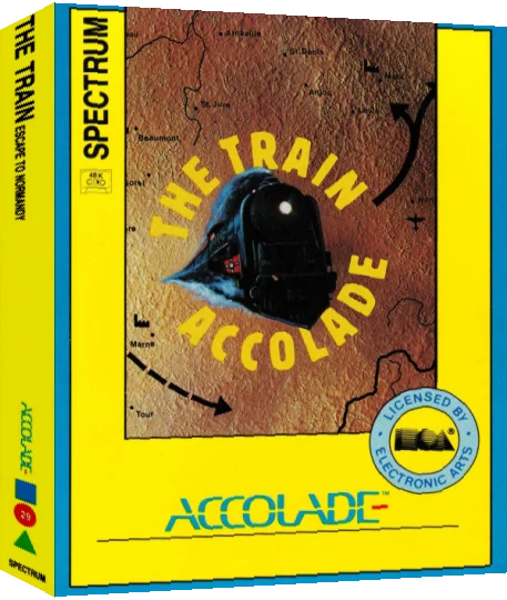 Train - Escape To Normandy, The — box-3D (EU)