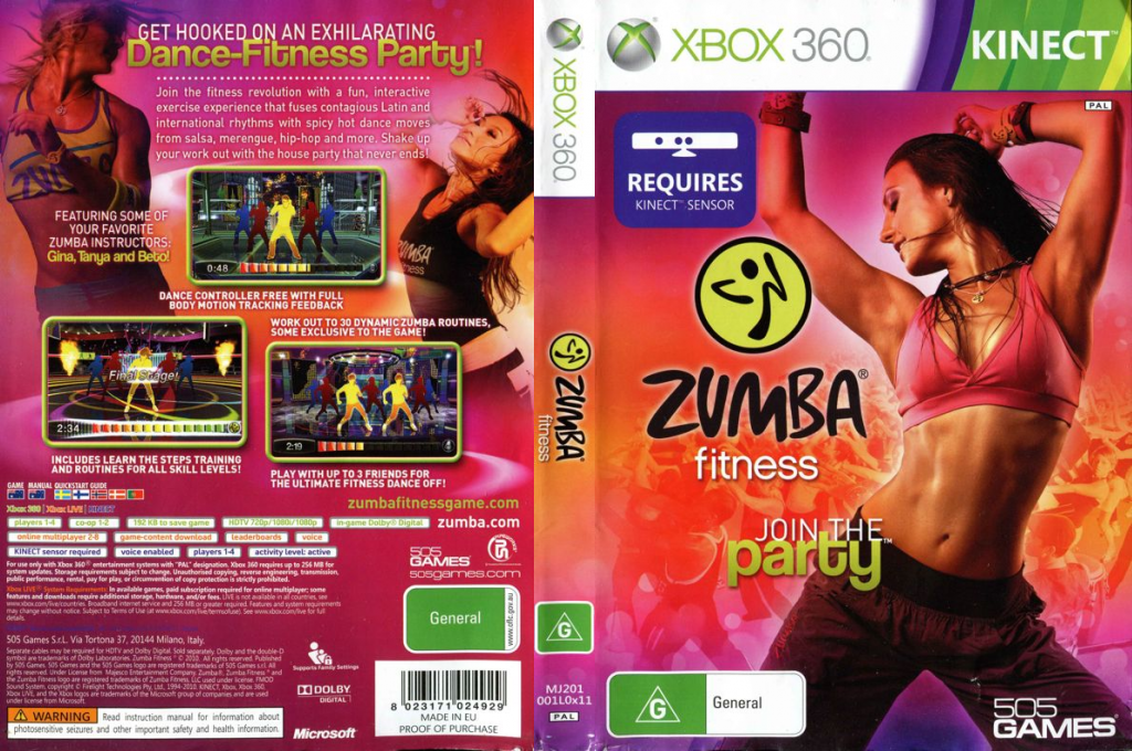 Zumba Fitness — box-texture (AU)