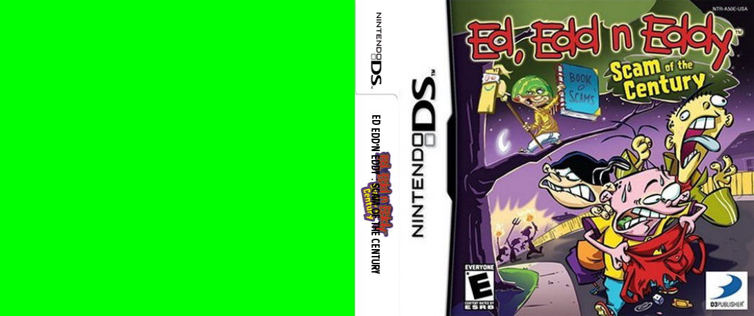 Ed, Edd n Eddy - Scam of the Century — box-texture (US)