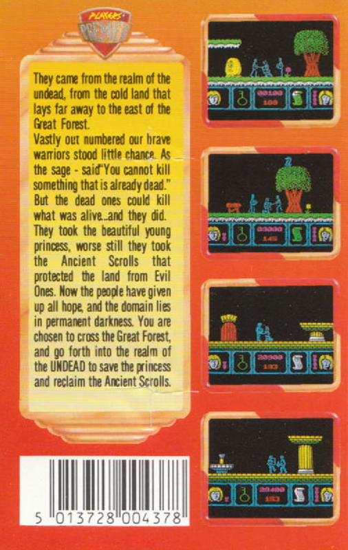 Deadly Evil — box-2D-back (EU)