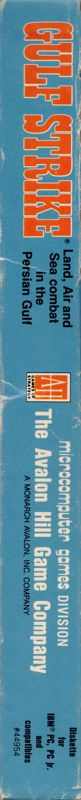 Gulf Strike — box-2D-side (US)
