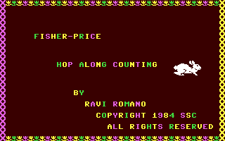 Hop Along Counting — sstitle (WOR)