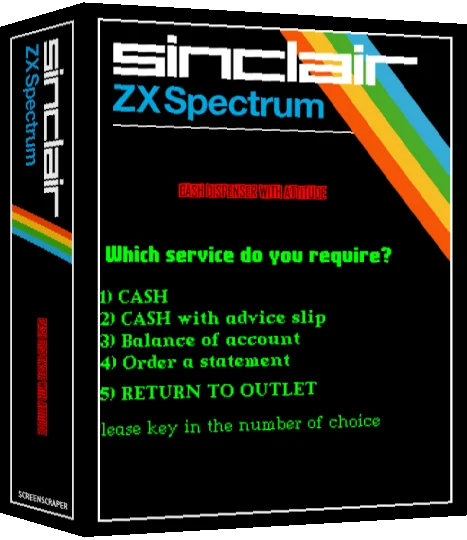 Cash Dispenser with Attitude — box-3D (SS)