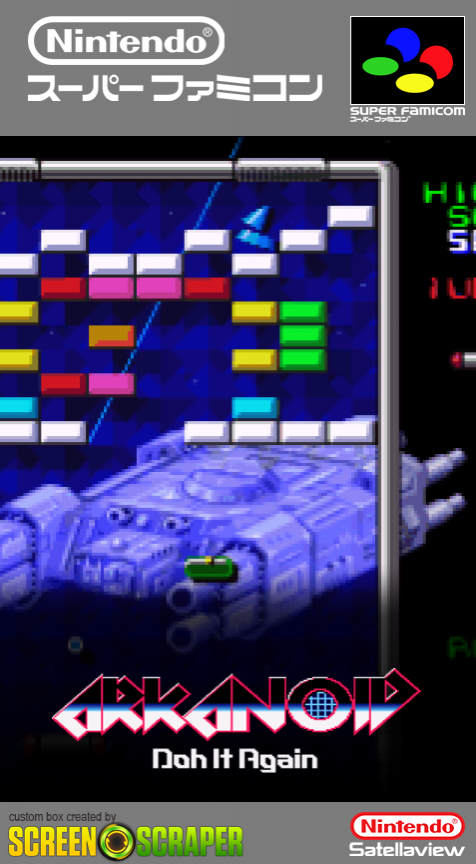 Arkanoid - Doh It Again box art