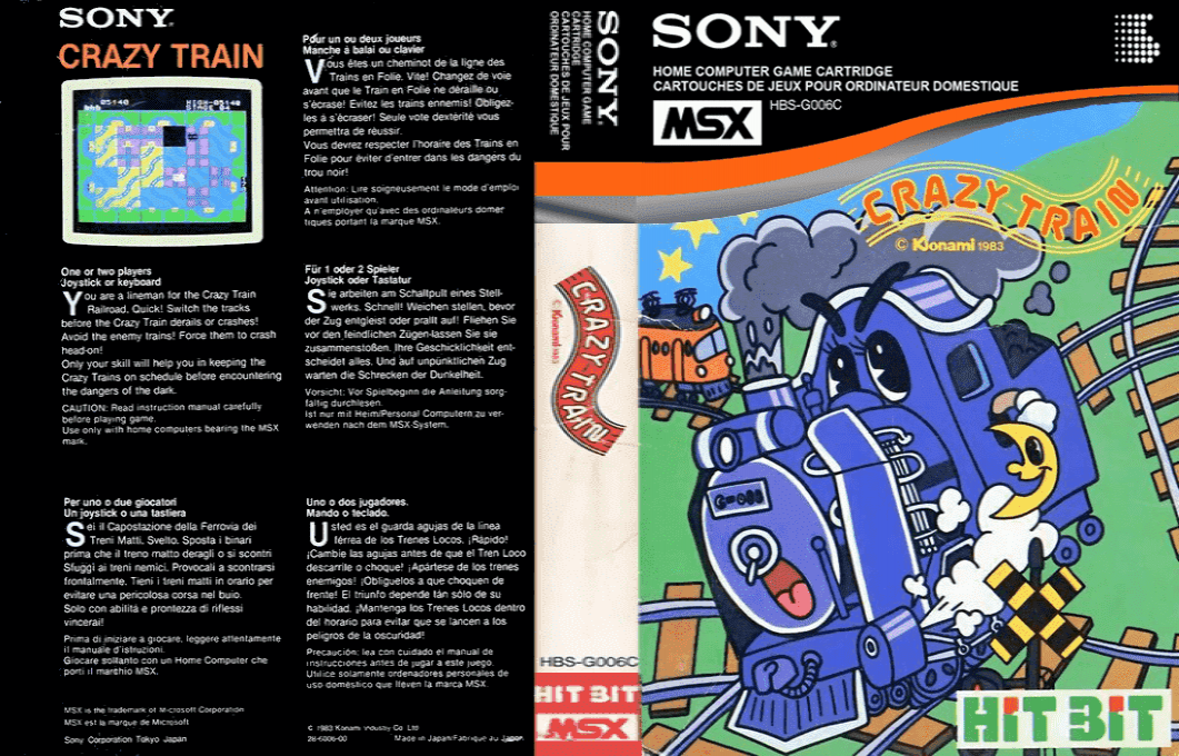 Crazy Train — box-texture (EU)