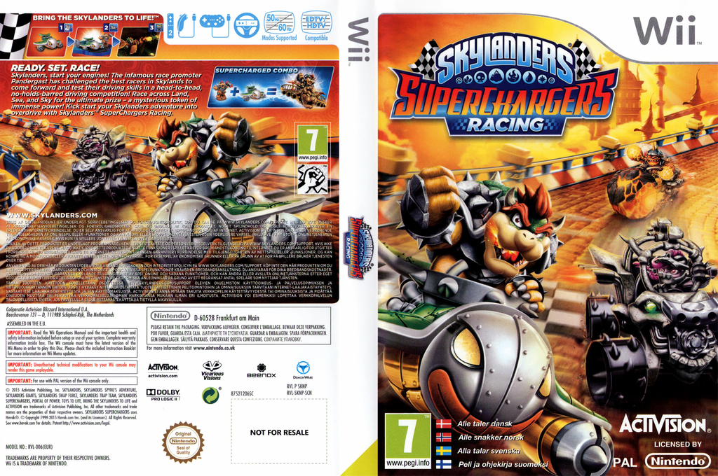 Skylanders - SuperChargers Racing — box-texture (EU)