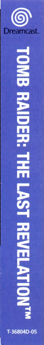 Tomb Raider IV - The Last Revelation — box-2D-side (EU)