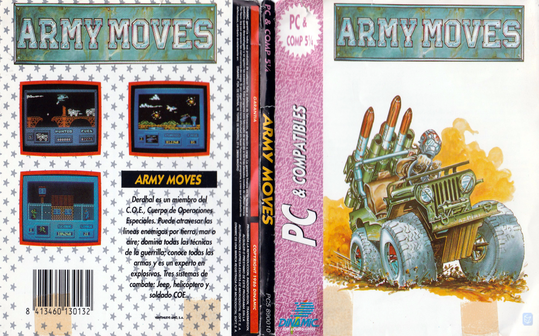 Army Moves — box-texture (SP)