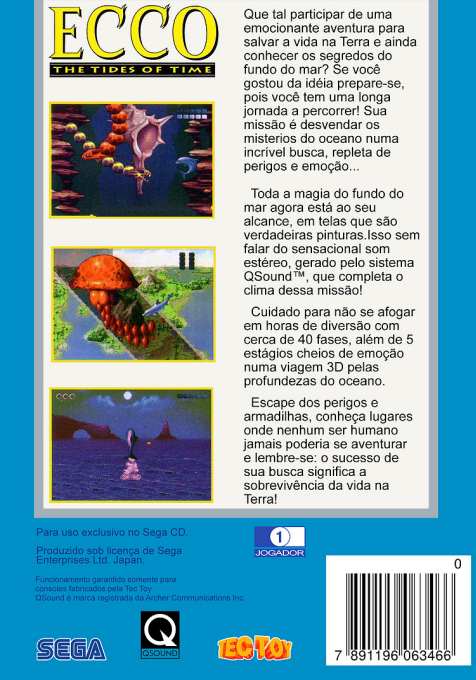 Ecco - The Tides of Time — box-2D-back (BR)