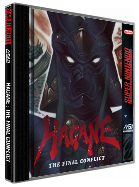 Hagane - The Final Conflict — box-3D (US)
