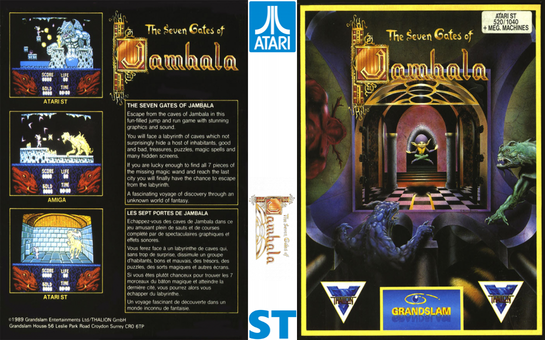 Seven Gates of Jambala, The — box-texture (EU)