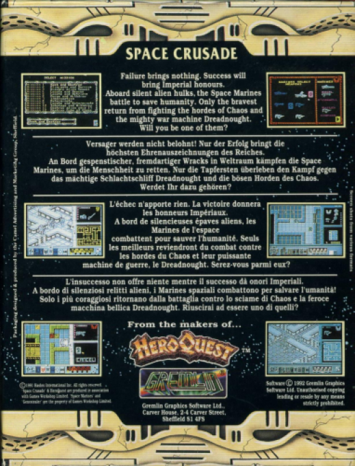 Space Crusade — box-2D-back (EU)