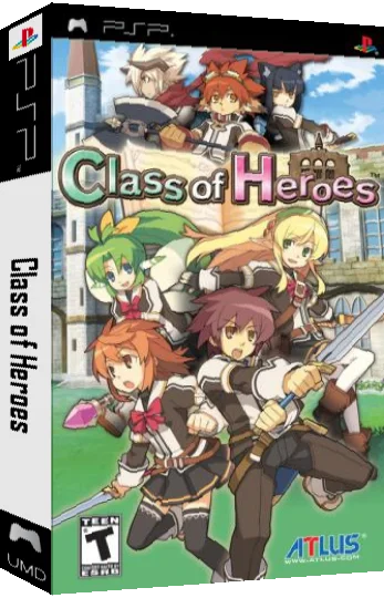 Class of Heroes — box-3D (US)