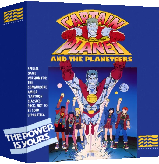 Captain Planet and the Planeteers — box-3D (EU)