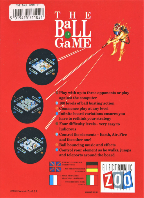 Ball Game, The — box-2D-back (EU)
