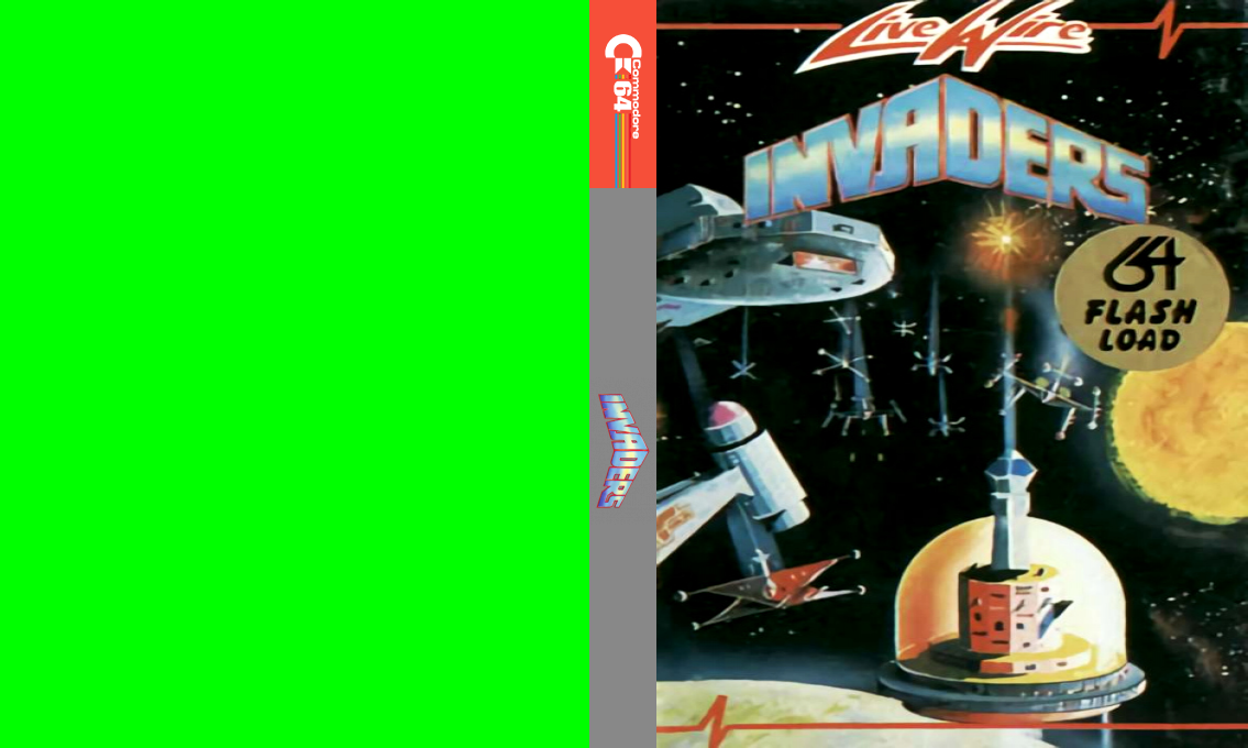 Invaders 64 — box-texture (EU)