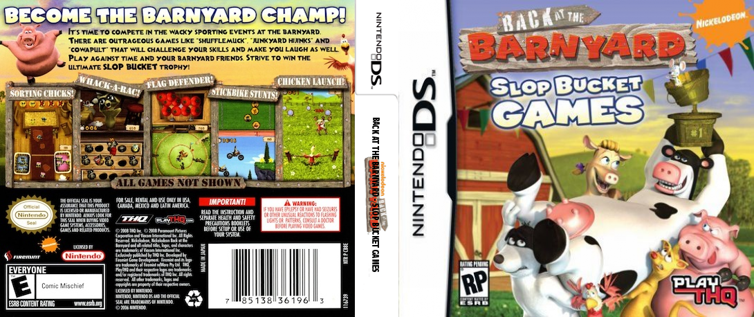 Back at the Barnyard - Slop Bucket Games — box-texture (US)