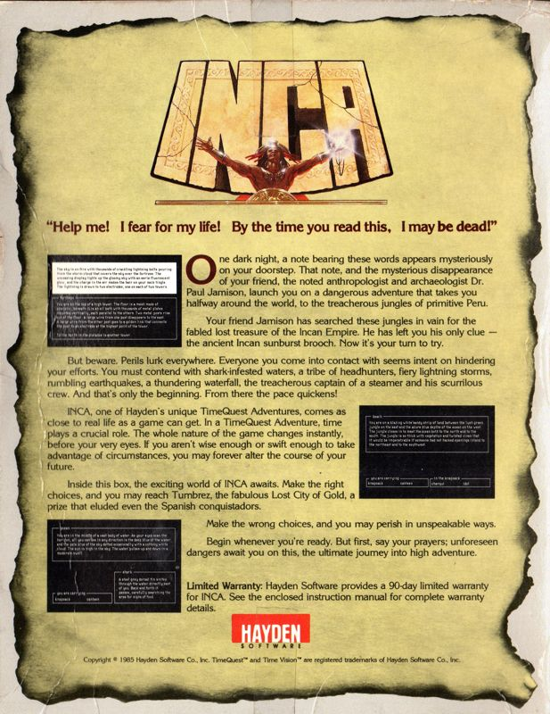 Inca — box-2D-back (US)