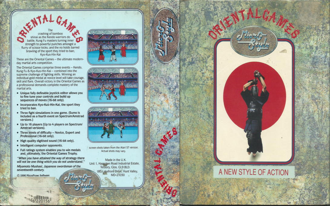 Oriental Games — box-texture (EU)