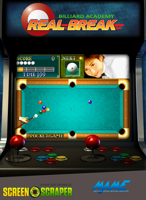 Billiard Academy Real Break — box-2D (SS)