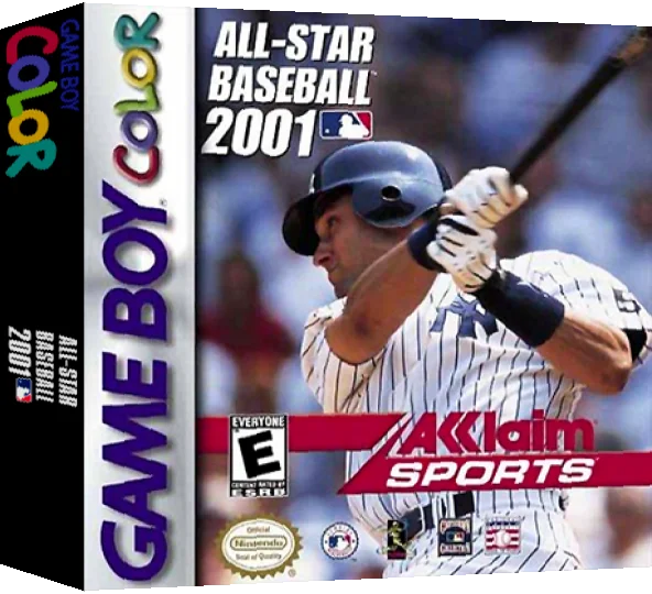 All-Star Baseball 2001 — box-3D (US)