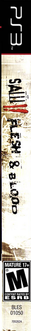 Saw II - Flesh & Blood — box-2D-side (US)