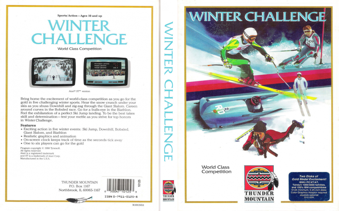 Winter Olympiad 88 — box-texture (US)