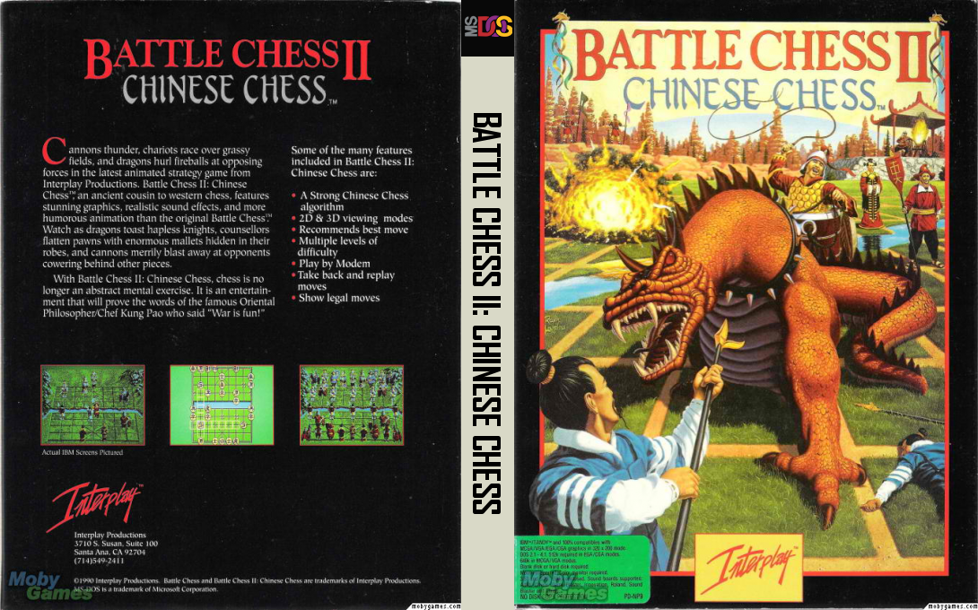 Battle Chess 2 - Chinese Chess — box-texture (US)