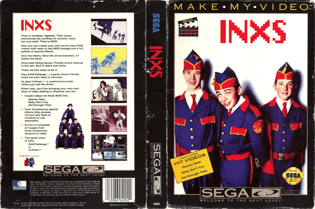 Make My Video - INXS — box-texture (US)