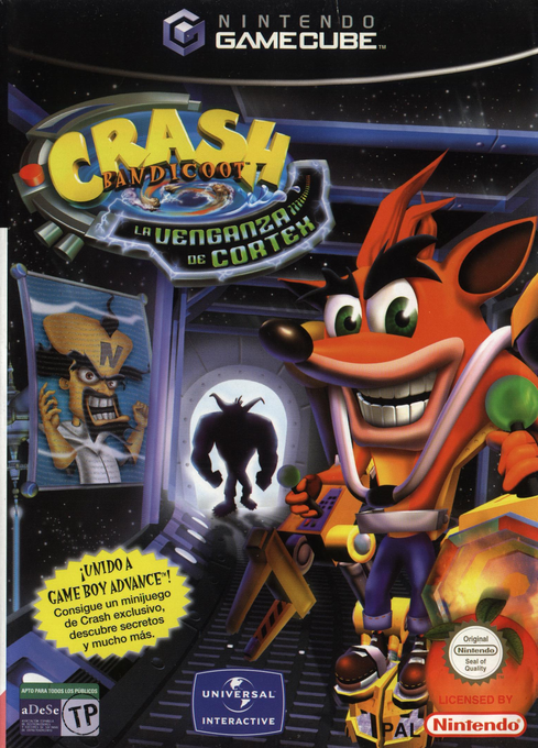 Crash Bandicoot - The Wrath of Cortex — box-2D (SP)