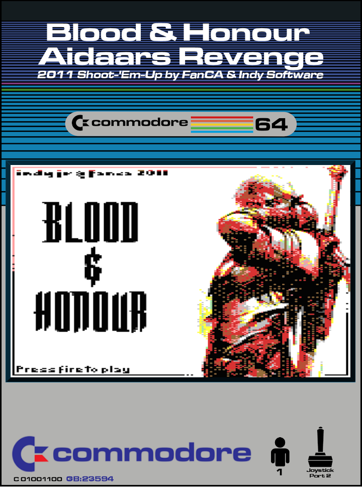 Blood & Honour : Aidaars Revenge box art