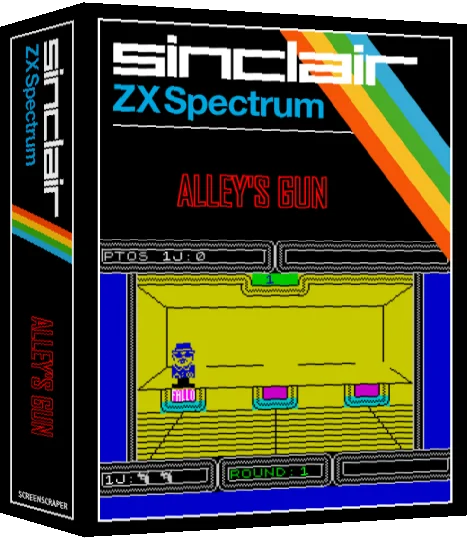 Alley's Gun — box-3D (SS)