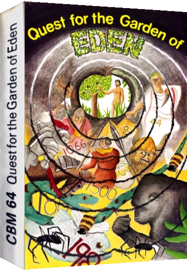 Quest for the Garden of Eden — box-3D (EU)
