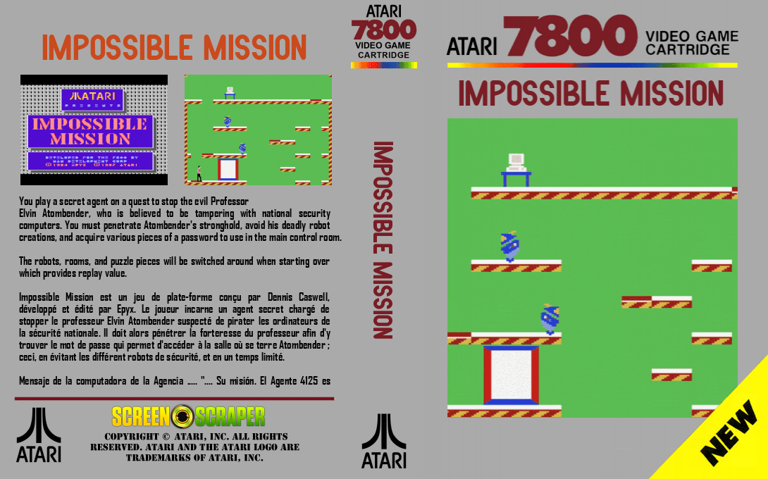 Impossible Mission — box-texture (SS)