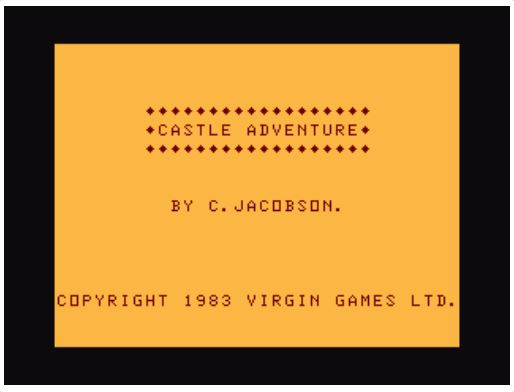 Castle Adventure — sstitle (WOR)