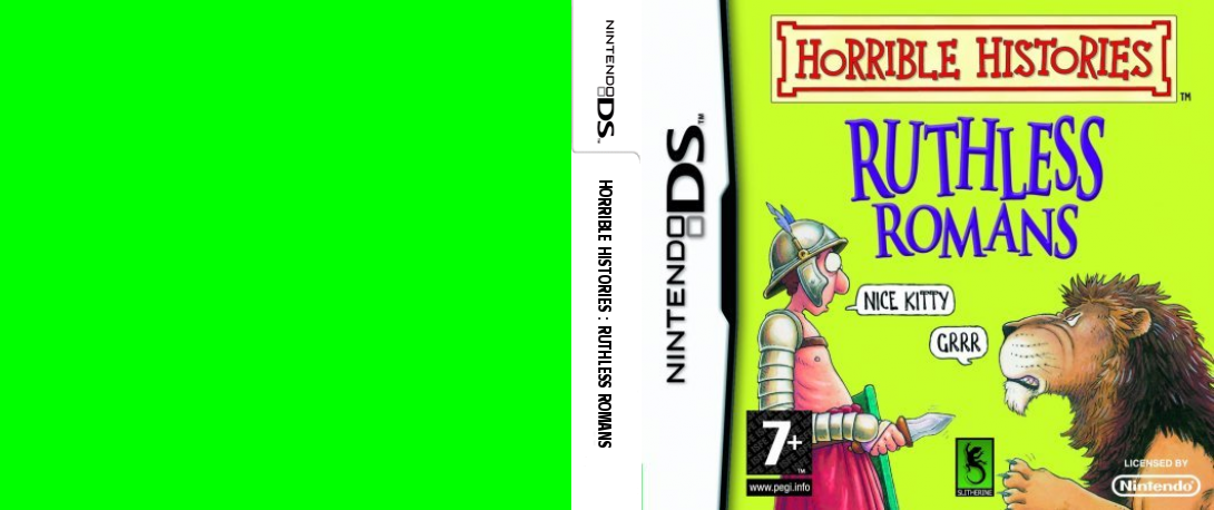 Horrible Histories - Ruthless Romans — box-texture (EU)