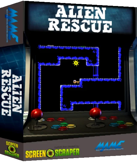 Alien Rescue — box-3D (SS)