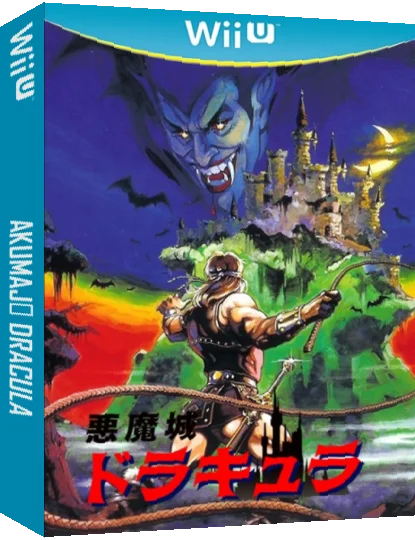 Akumajō Dracula — box-3D (JP)