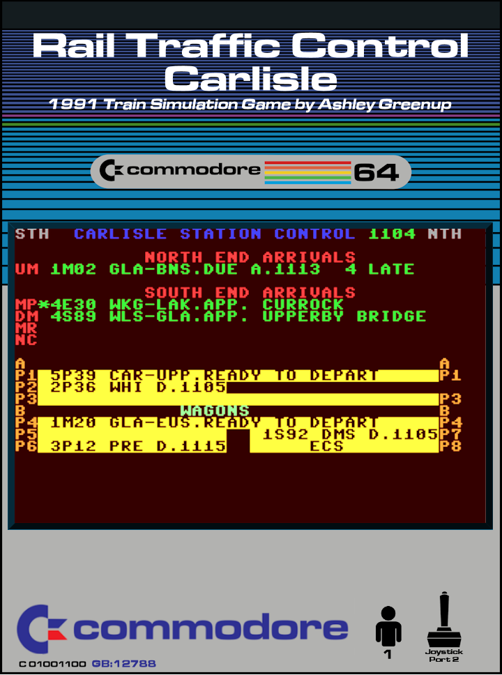 Rail Traffic Control : Carlisle box art