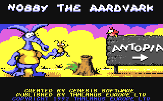 Nobby the Aardvark — sstitle (WOR)