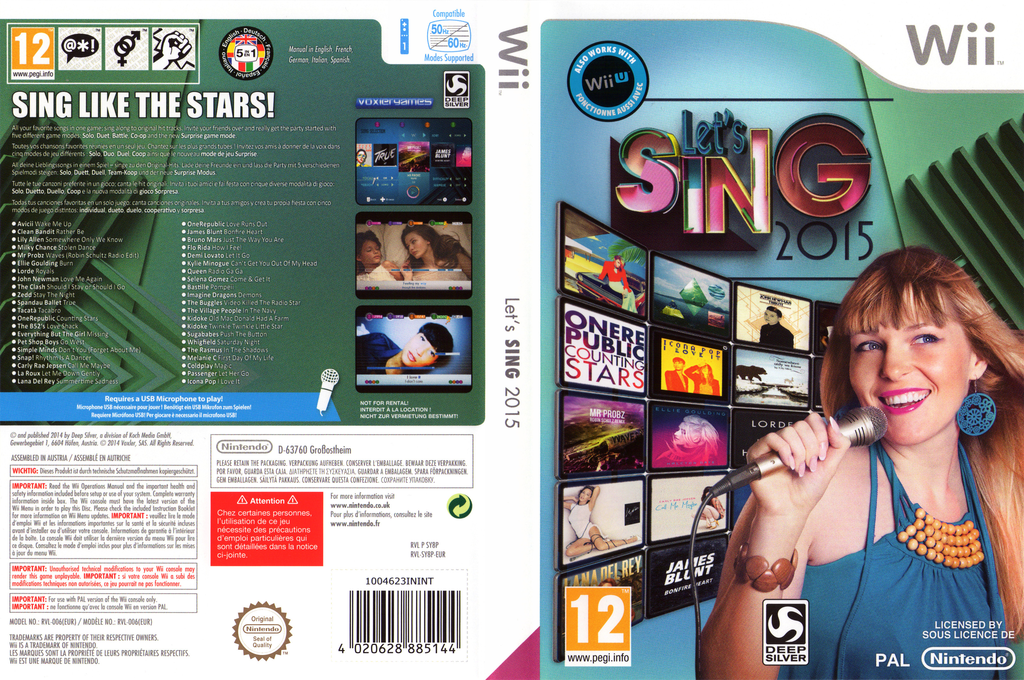 Let's Sing 10 — box-texture (UK)