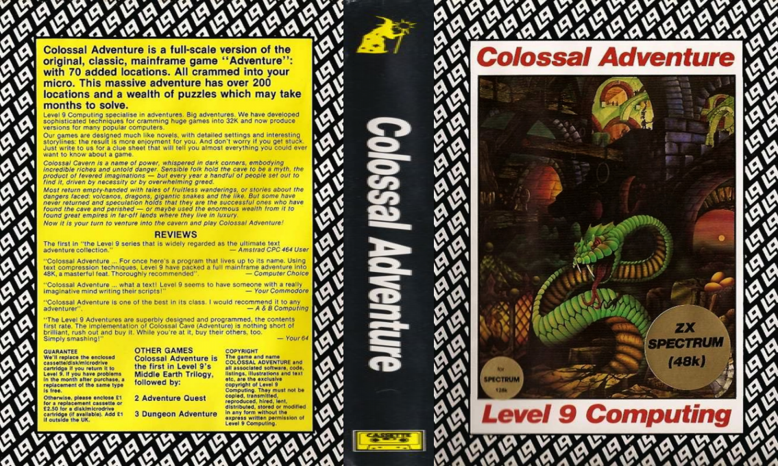Colossal Adventure — box-texture (EU)
