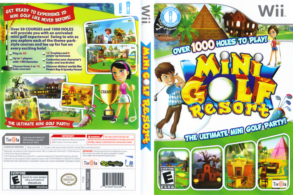 Mini Golf Resort — box-texture (US)
