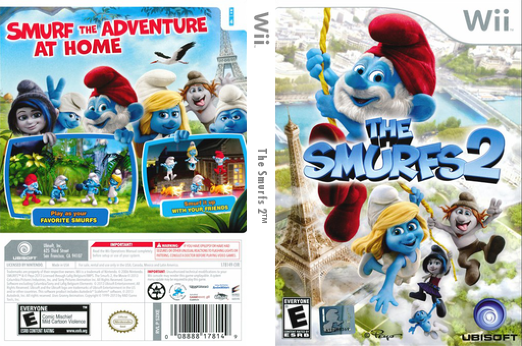 Smurfs 2, The — box-texture (US)