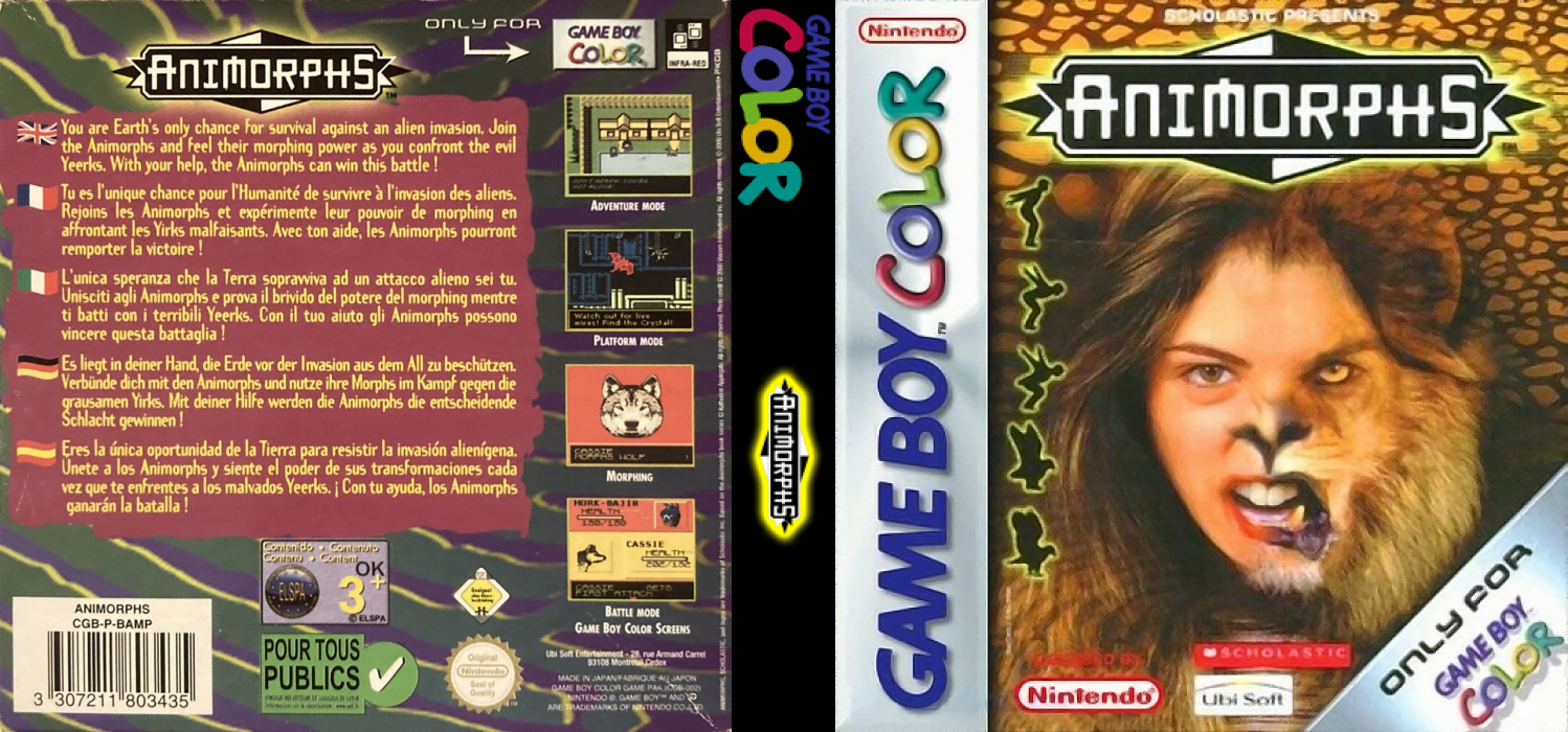Animorphs — box-texture (EU)