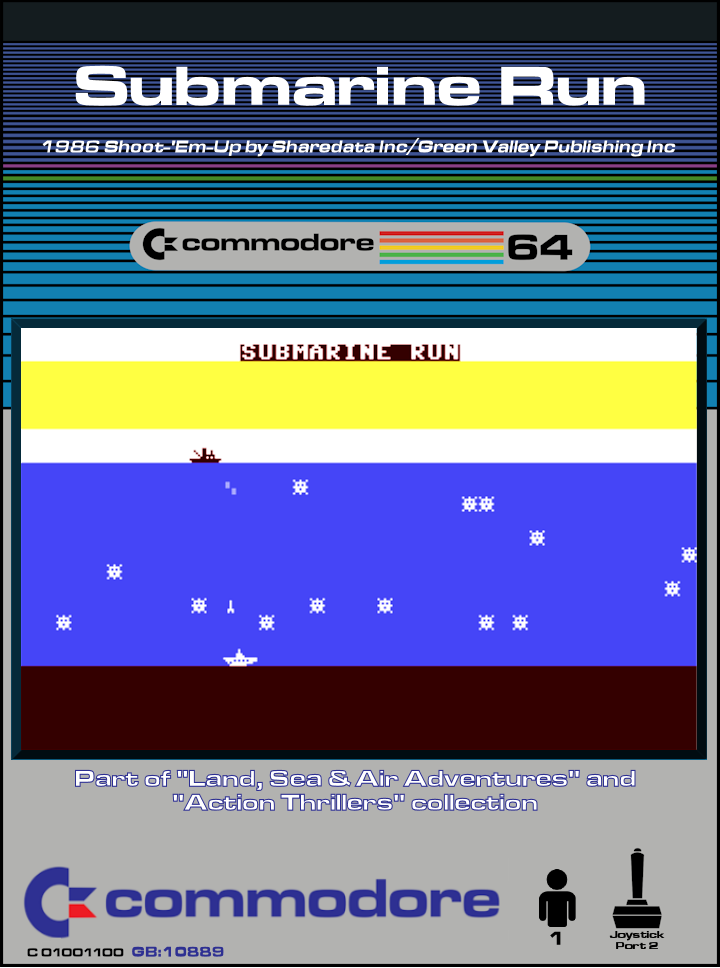Submarine Run box art